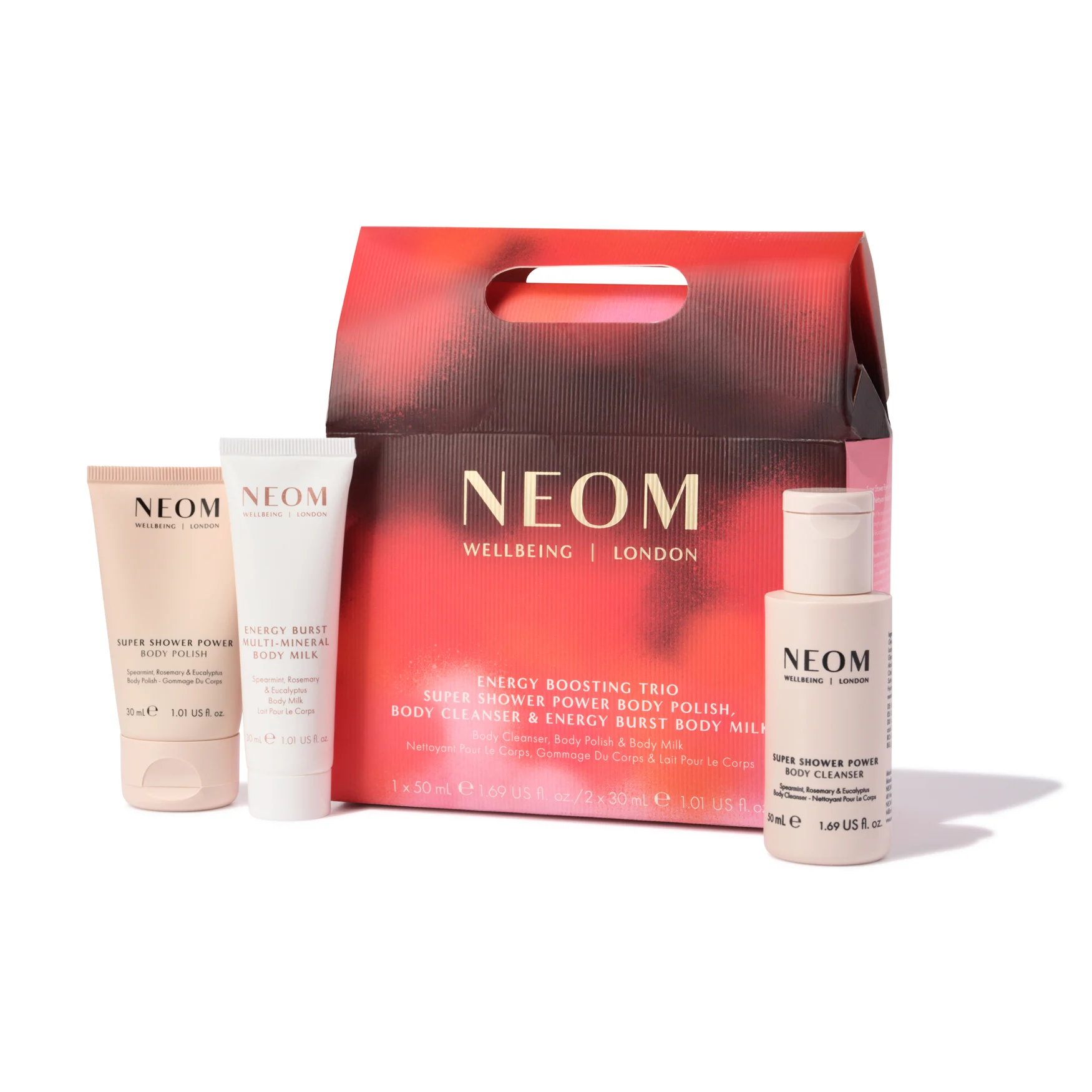 NeomEnergy Boosting Trio Gift Set