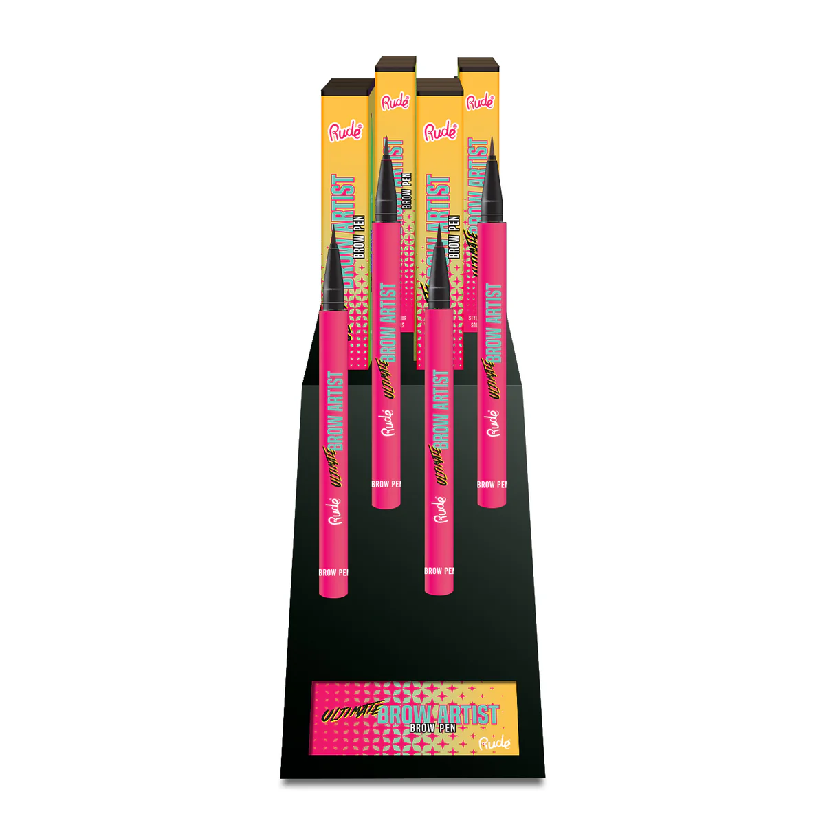 RUDE Ultimate Brow Artist Brow Pen Display Set, 32 PCS