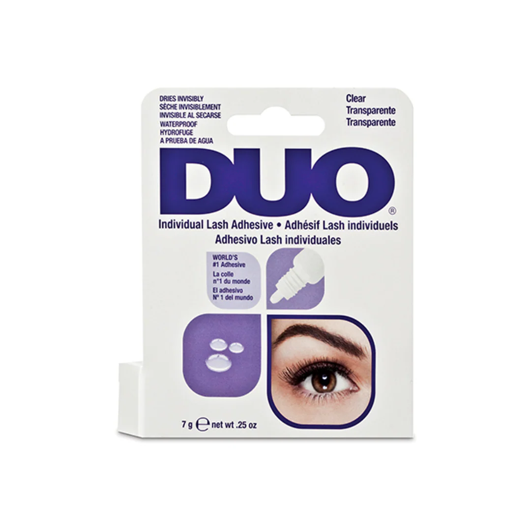 DUO Individual Lash Adhesive Clear 7g – Beauty Outlet