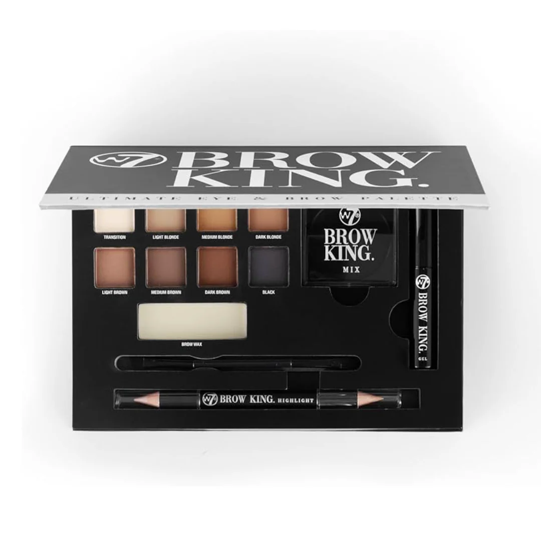 W7 Brow King Ultimate Eye & Brow Palette – Beauty Outlet