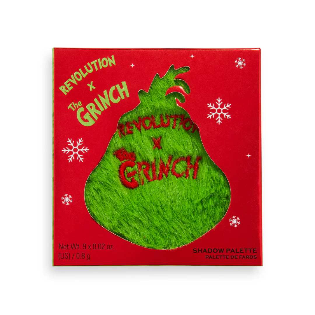Revolution X The Grinch Mean One Eyeshadow Palette – Beauty Outlet