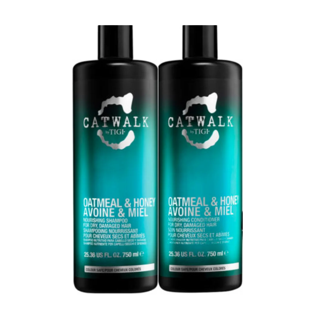 TIGI CATWALK OATMEAL & HONEY DUO SHAMPOO & CONDITIONER – Beauty Outlet