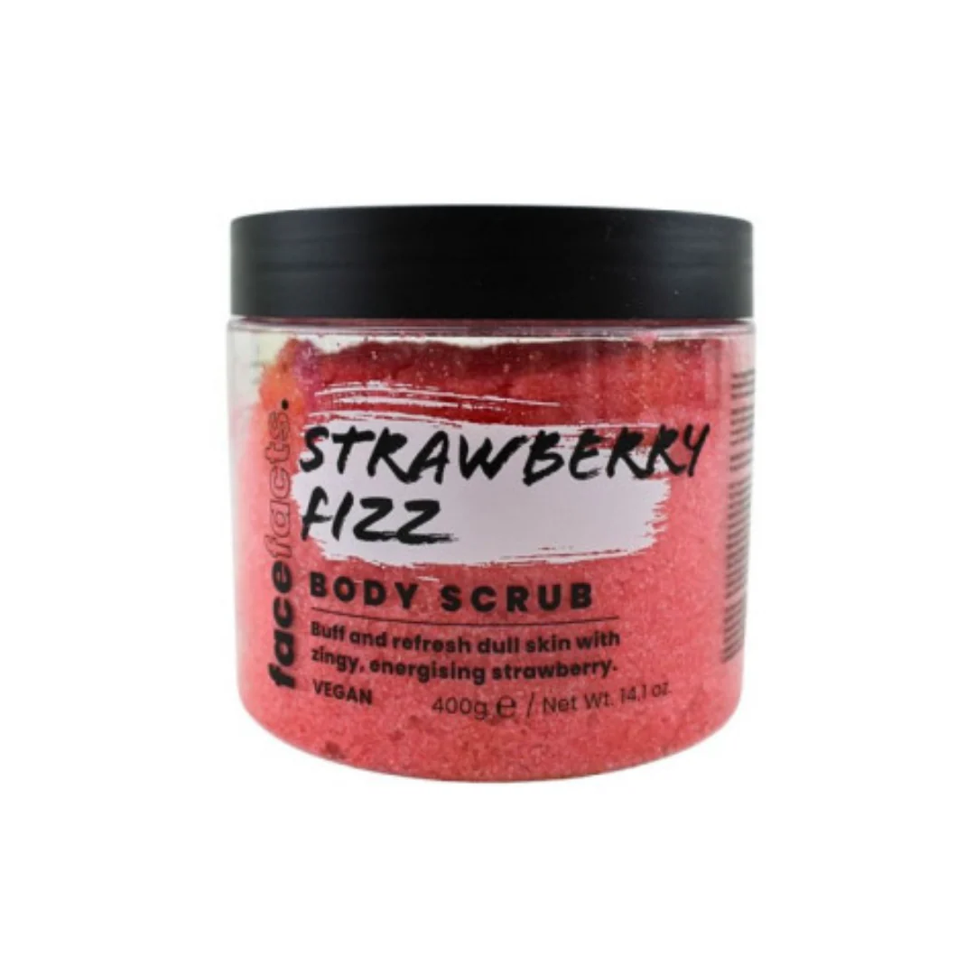 Face Facts Body Scrub Strawberry Fizz 400g – Beauty Outlet