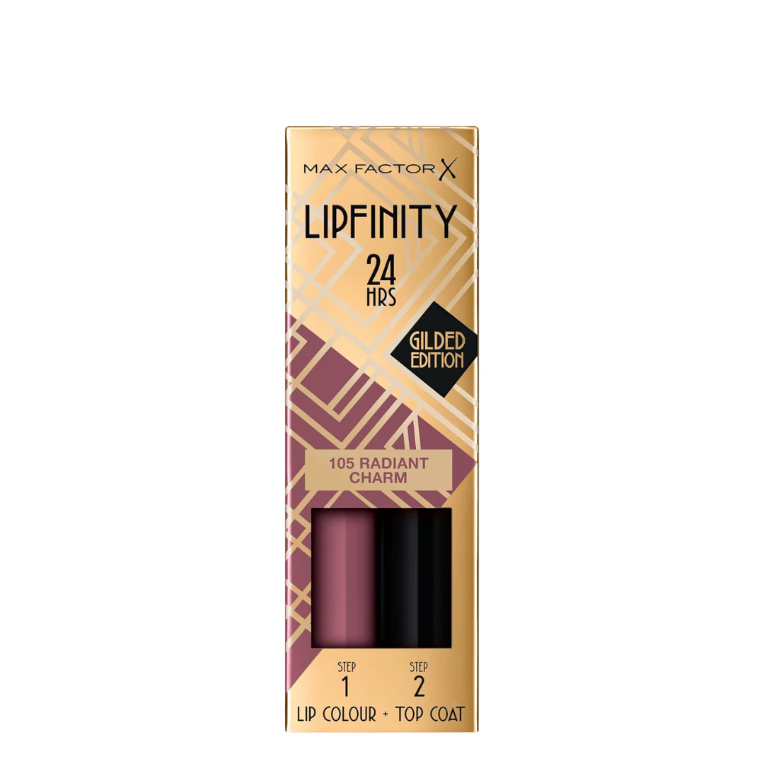 Max Factor Lipfinity Colour & Top Coat 105 Radiant Charm – Beauty Outlet
