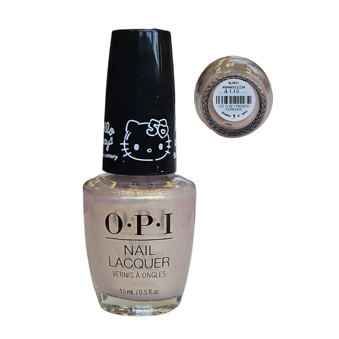 OPI x Hello Kitty Nail Lacquer Nail Polish LETS BE FRIENDS FOREVER – Beauty Outlet