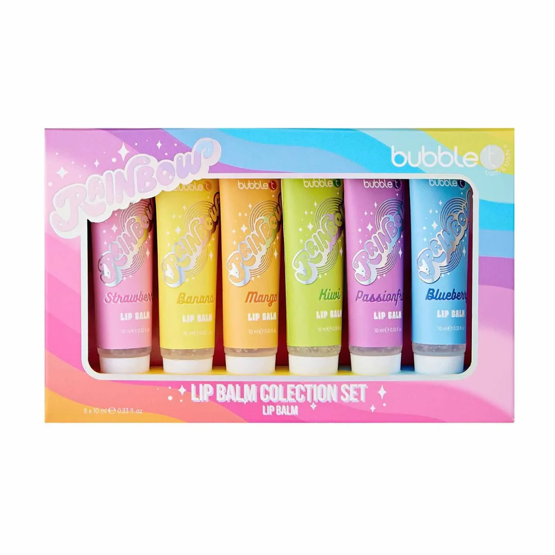 bubble t Rainbow Lip Balm Set – Beauty Outlet