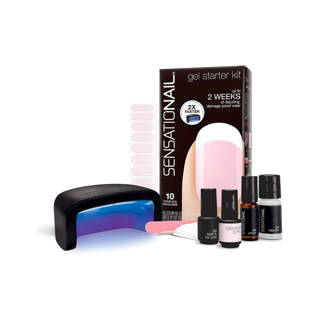 Sensationail Gel Starter Kit French Manicure Sheer Pink – Beauty Outlet