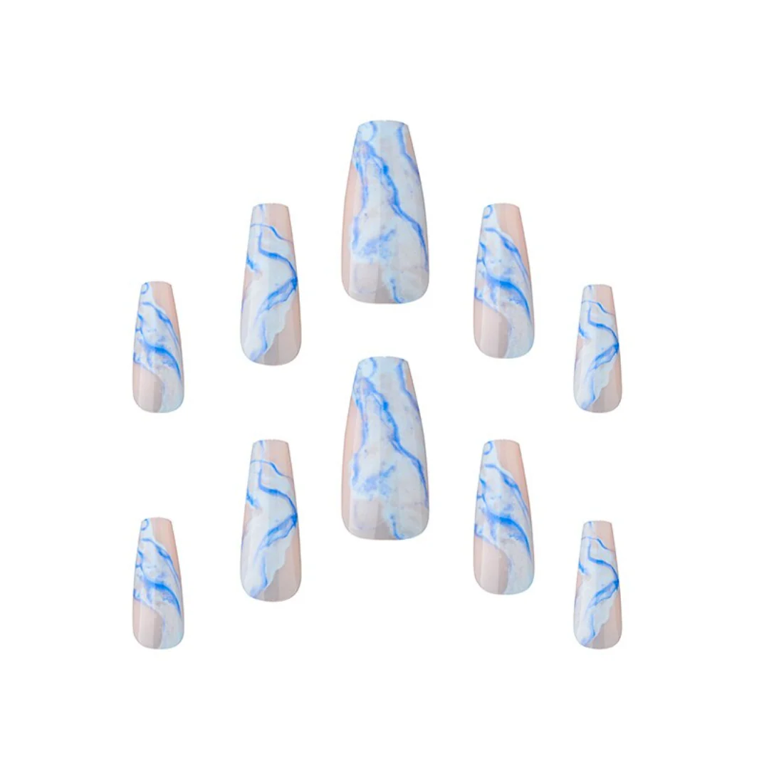 Elegant Touch False Nails Nail Icons Squareletto Drama Mama – Beauty Outlet