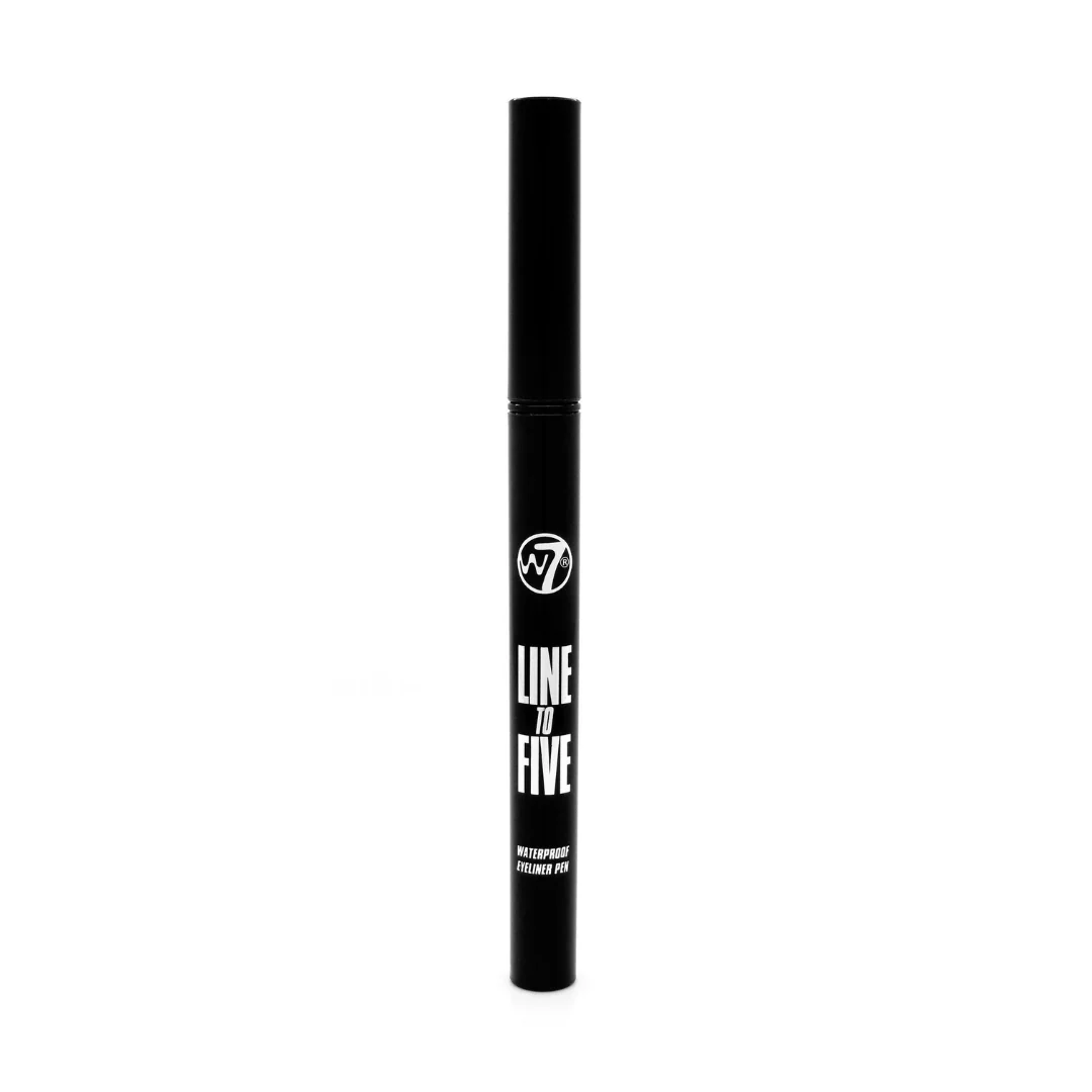 W7 Line To Five Auto Felt Tip Waterproof Eyeliner Black – Beauty Outlet