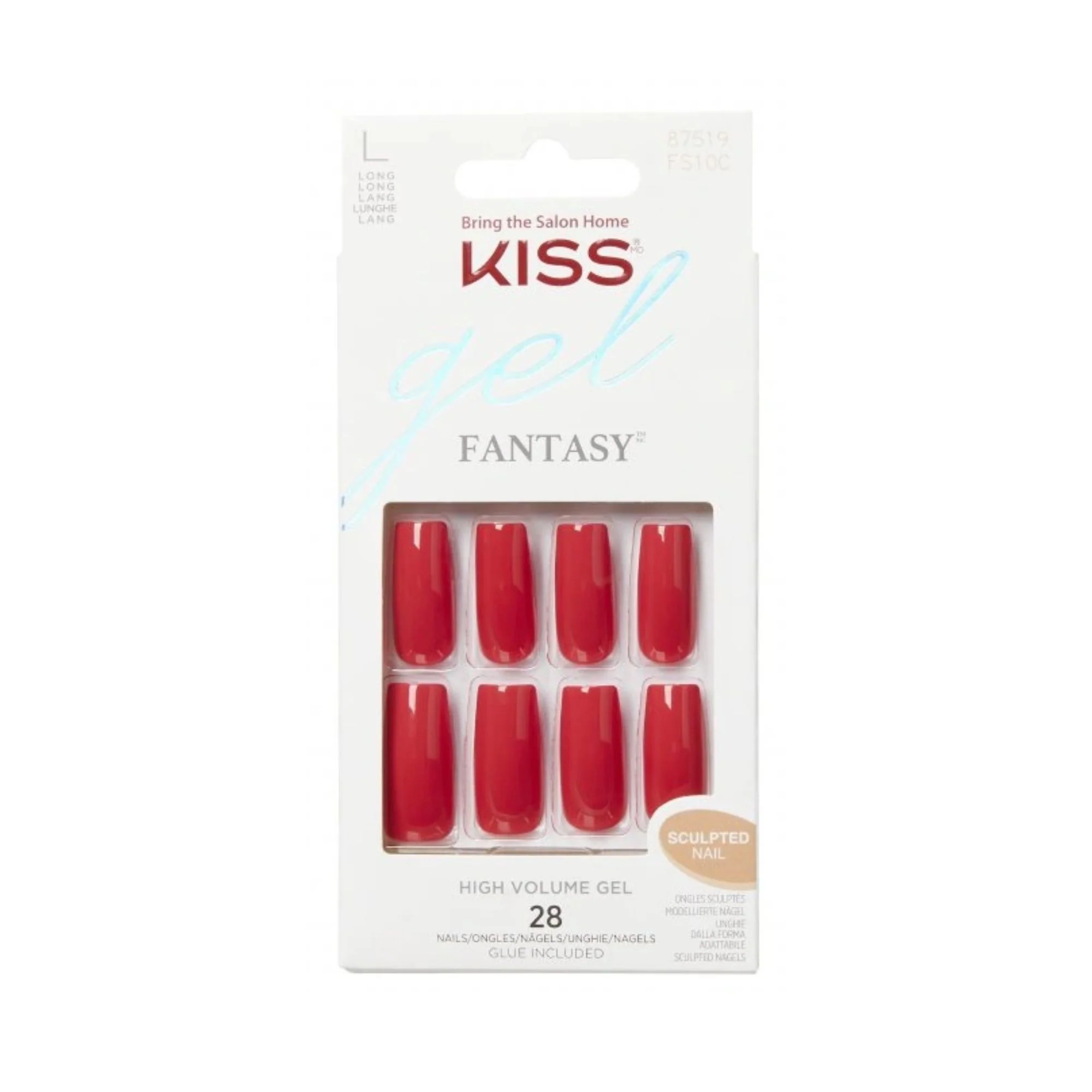 Kiss Gel Fantasy 28 Long Nails 87519 – Beauty Outlet
