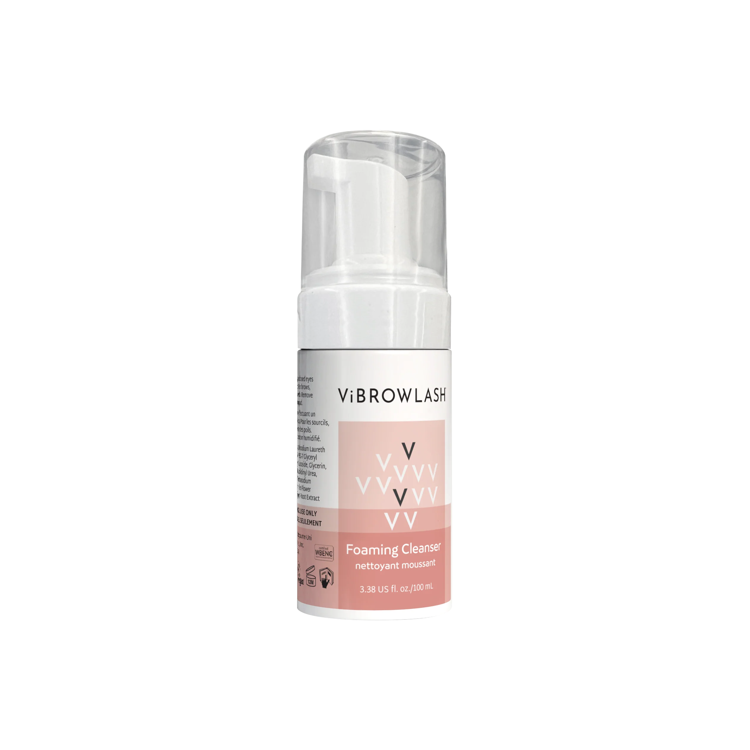 ViBrowLash Lash & Brow Foaming Cleanser, 100 mL