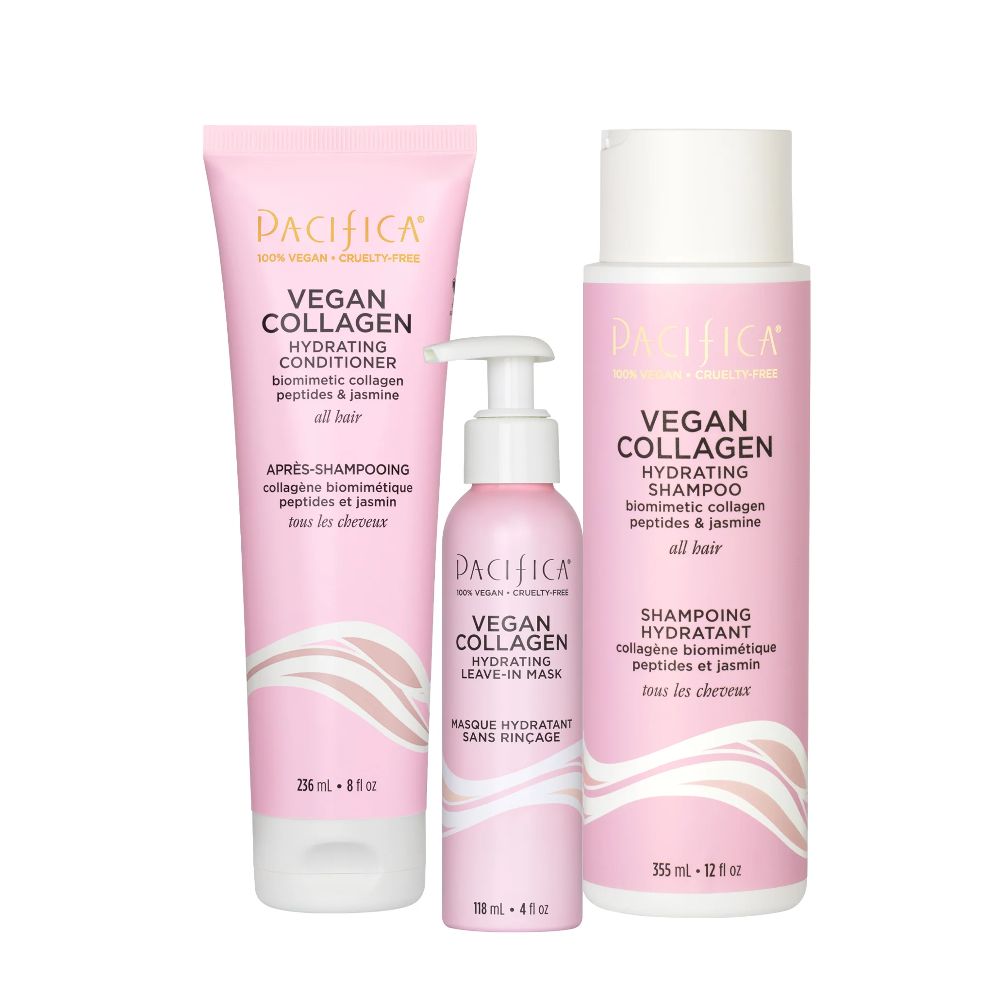 Vegan Collagen Hydrating Hair Bundle