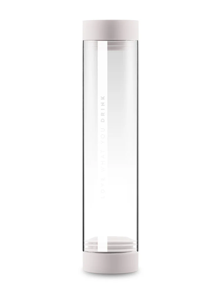 VitaJuwel Sana Crystal Water Carafe, Cloud White without GemPod