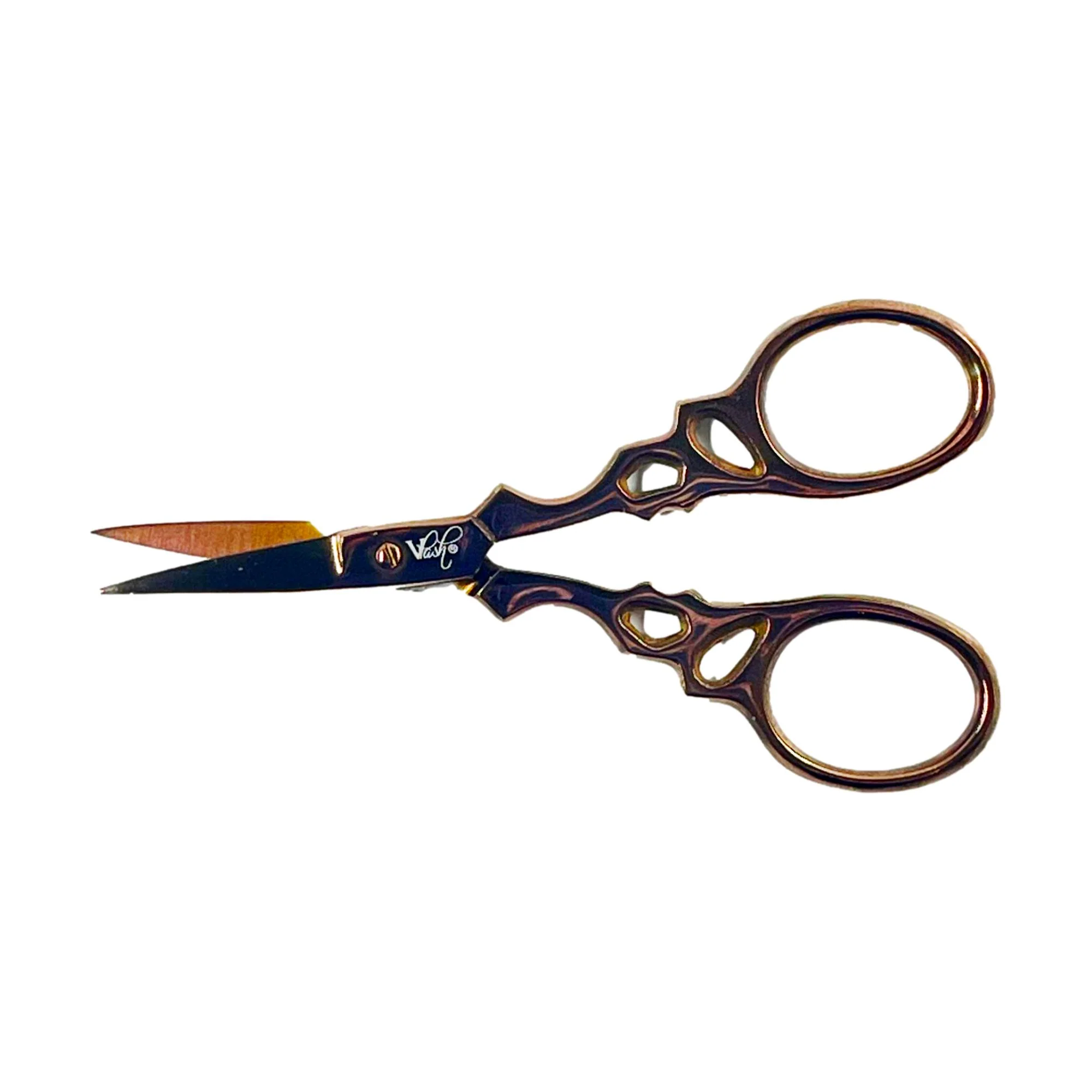 Vlash Mini Fancy Scissor, Rose Gold