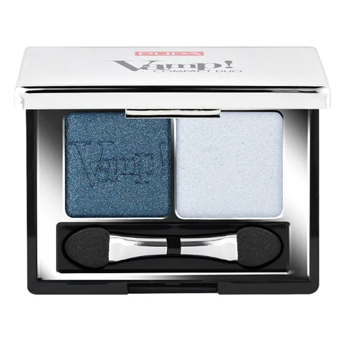 Pupa Vamp! Compact Duo Eyeshadow - 12 Magnetic Blue 1 piece 