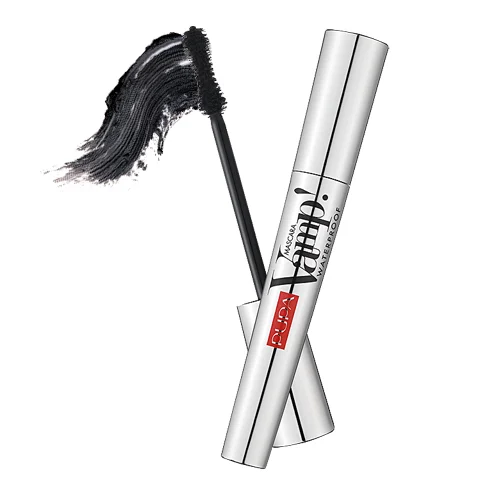 Pupa Vamp! Mascara Waterproof - 001 Black 1 piece 