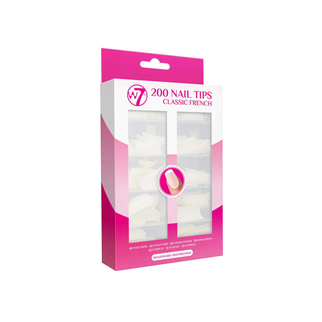W7 200 Nail Tips French – Beauty Outlet
