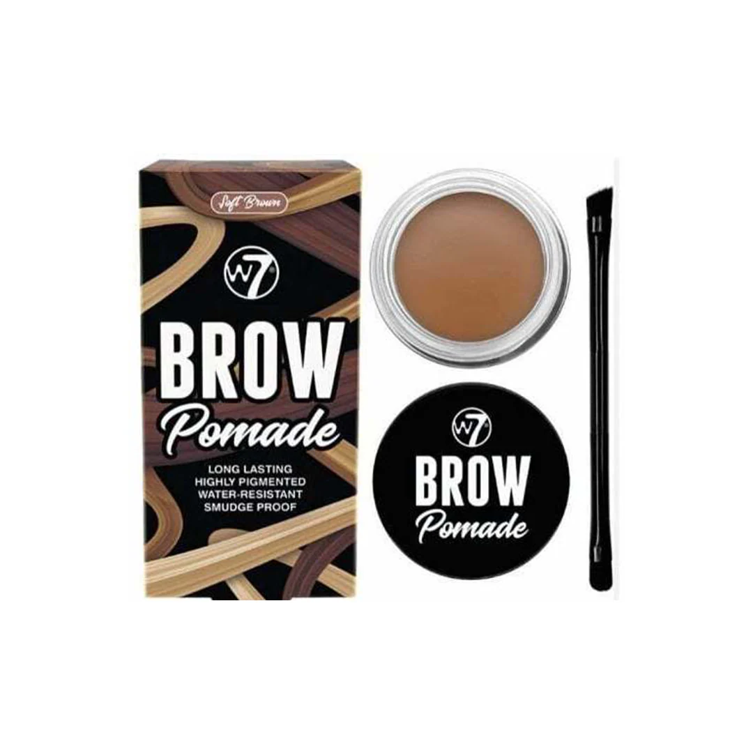 W7 Brow Pomade Long lasting Medium Brown – Beauty Outlet