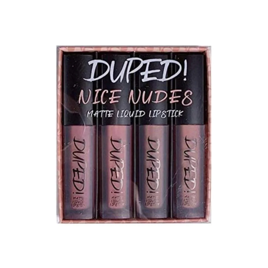 W7 Duped! Nice Nudes Matte Liquid Lipsticks – Beauty Outlet