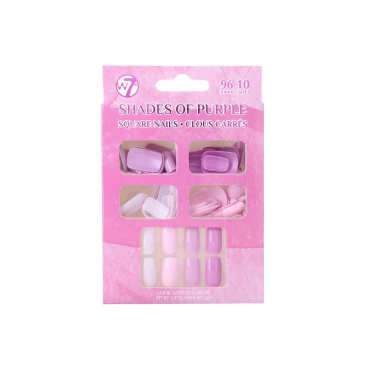 W7 Glamorous Nails Shades Of Purple – Beauty Outlet