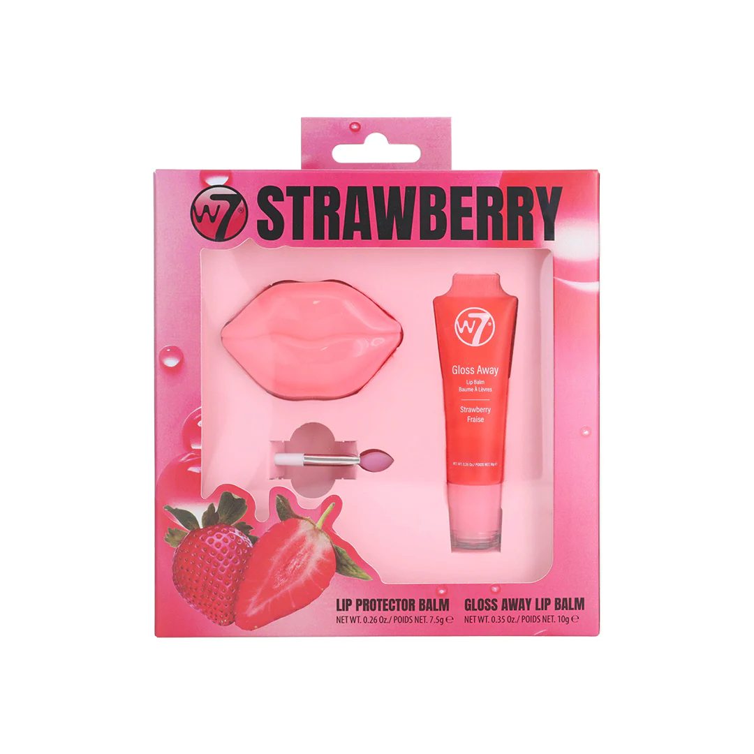 W7 Lip Care Kit Strawberry – Beauty Outlet