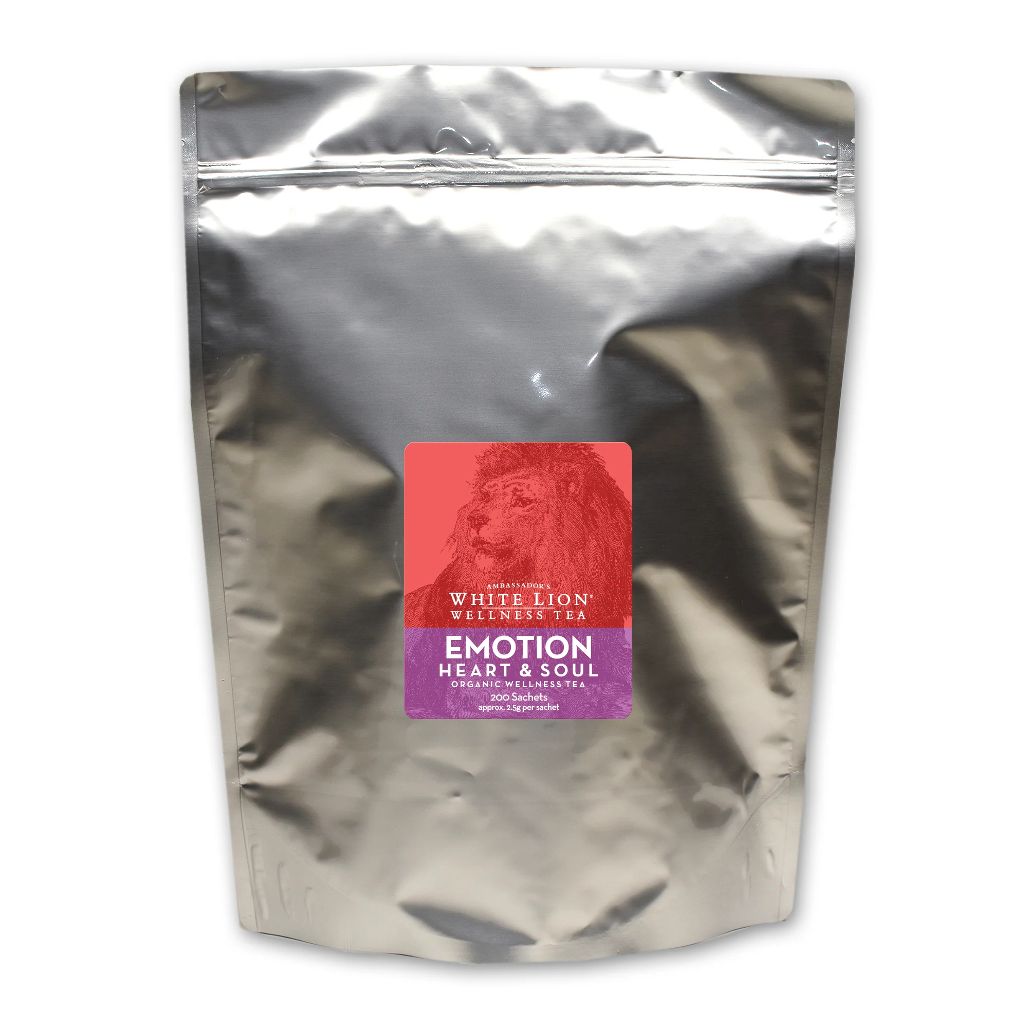 White Lion Emotion Heart & Soul Organic Wellness Tea
