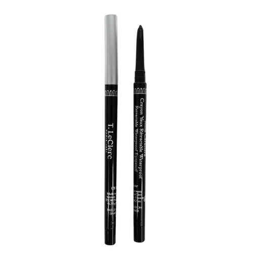 T LeClerc Waterproof Retractable Eye Pencil - 01 Noir 0.35 g / 0.01 oz 