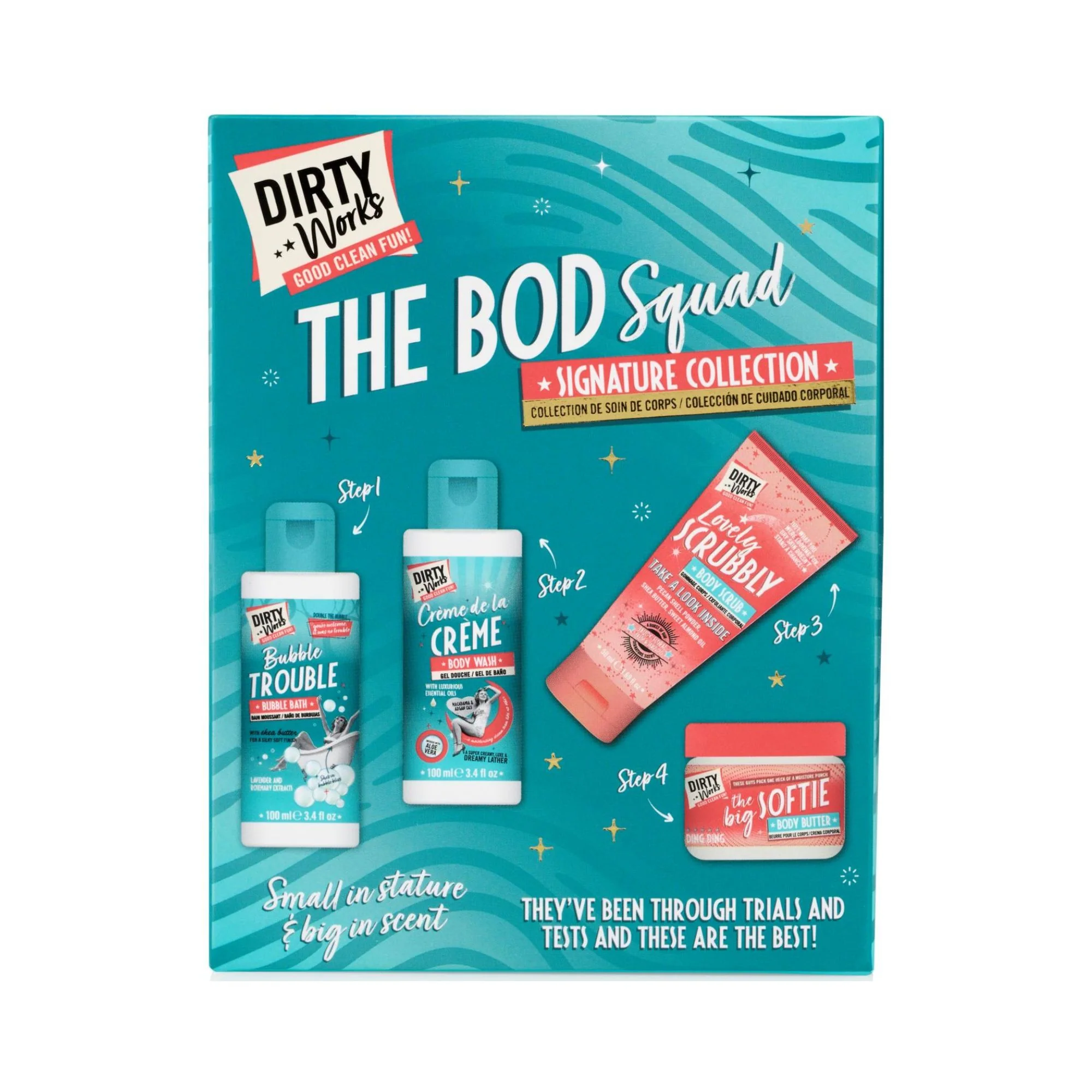 Dirty Works The Bod Squad Signature Collection – Beauty Outlet