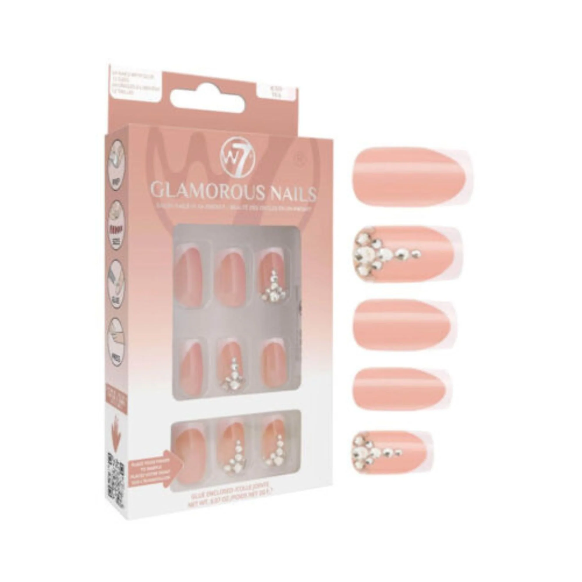 W7 Glamorous Nails Iced Tea – Beauty Outlet