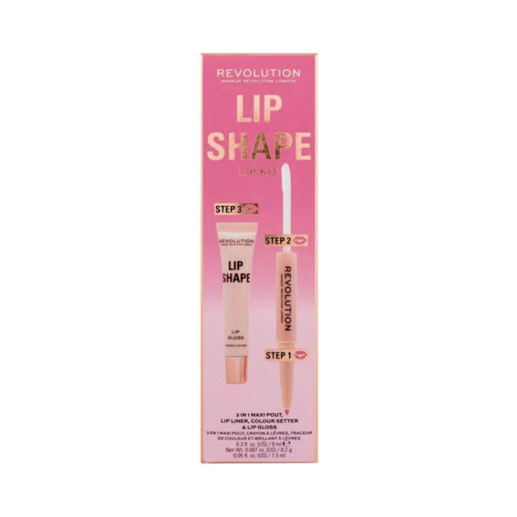 Revolution Lip Shape Kit Pink Nude – Beauty Outlet