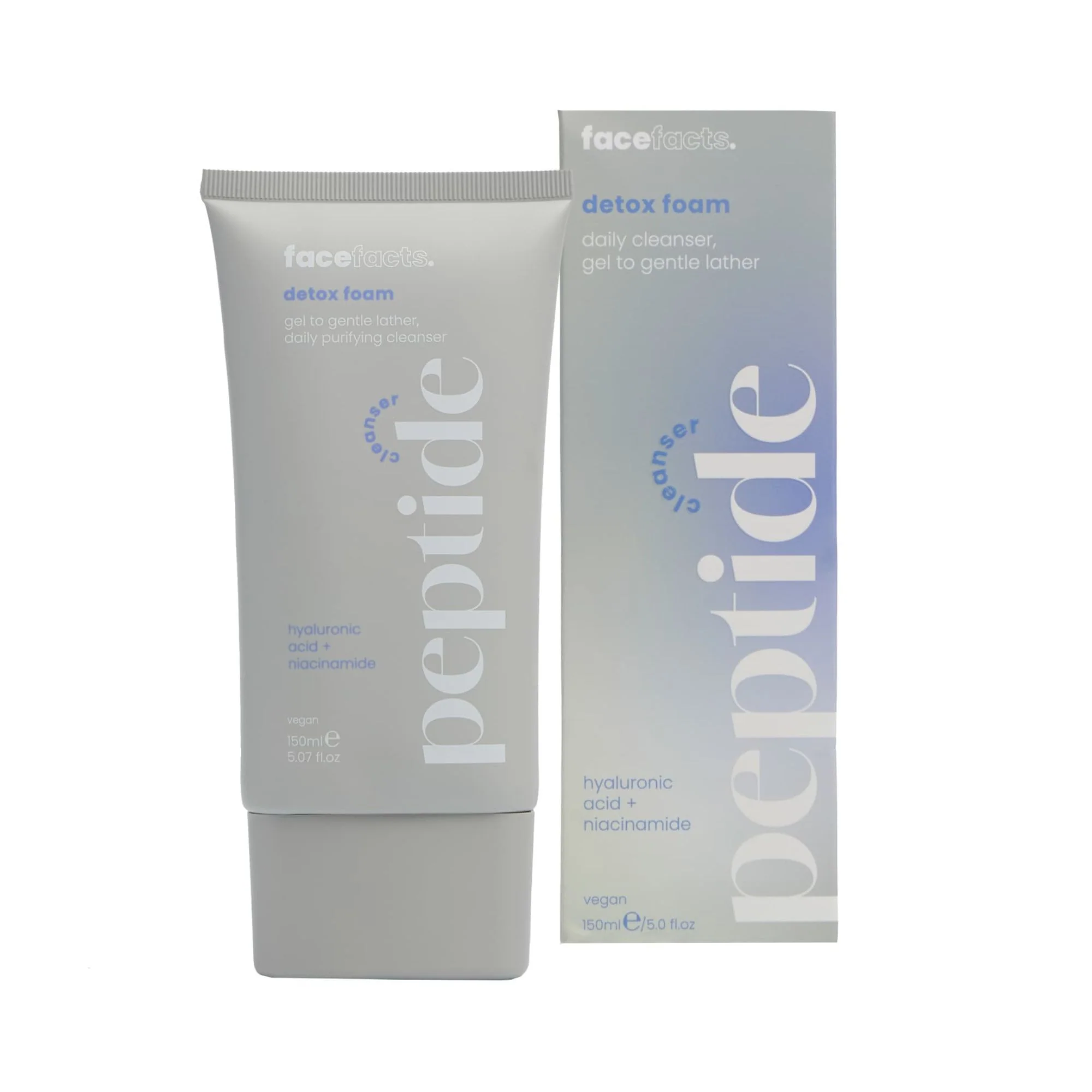 Face Facts Peptide Cleanser W Hyaluronic Acid & Niacinamide 150ml – Beauty Outlet