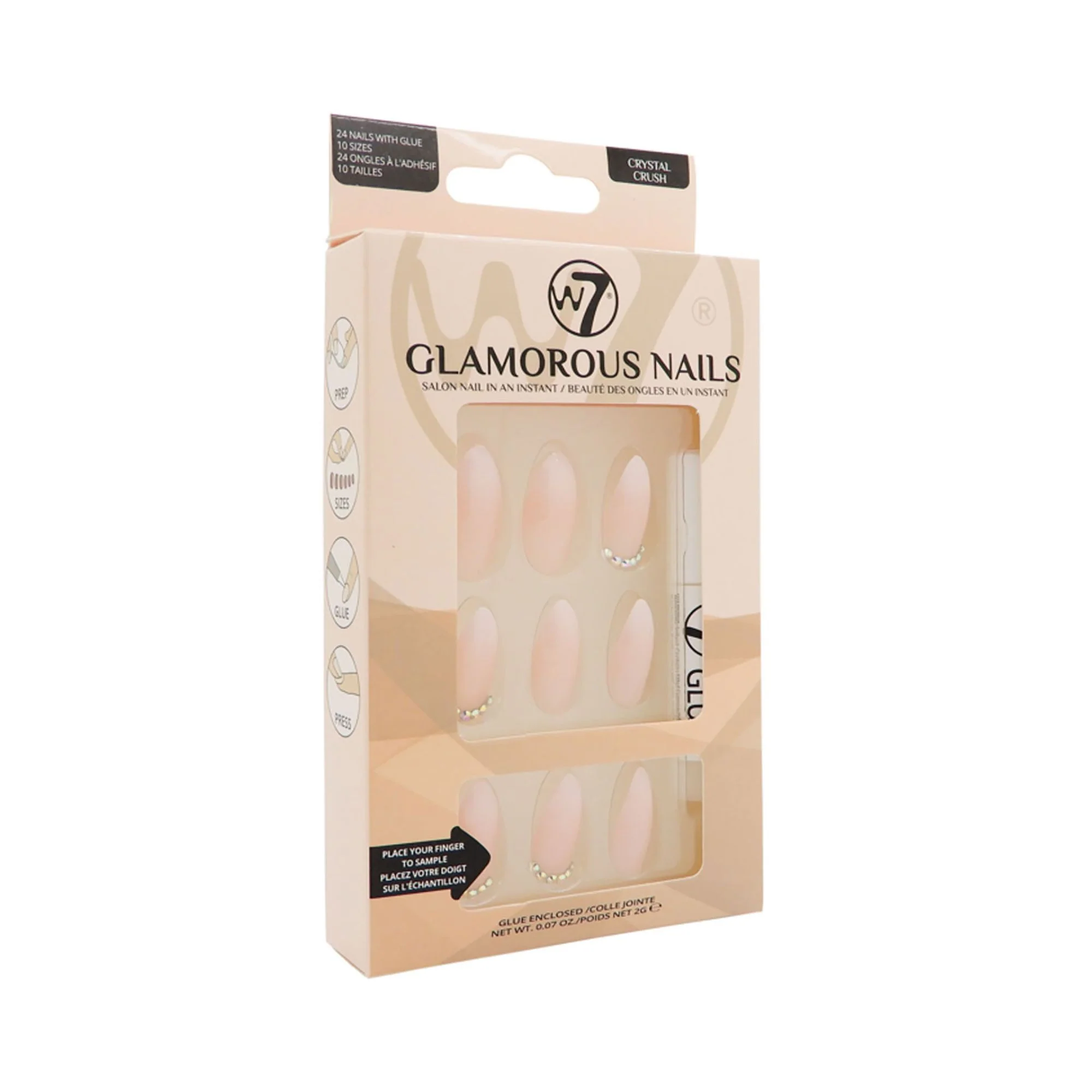 W7 Glamorous Nails Crystal Crush – Beauty Outlet