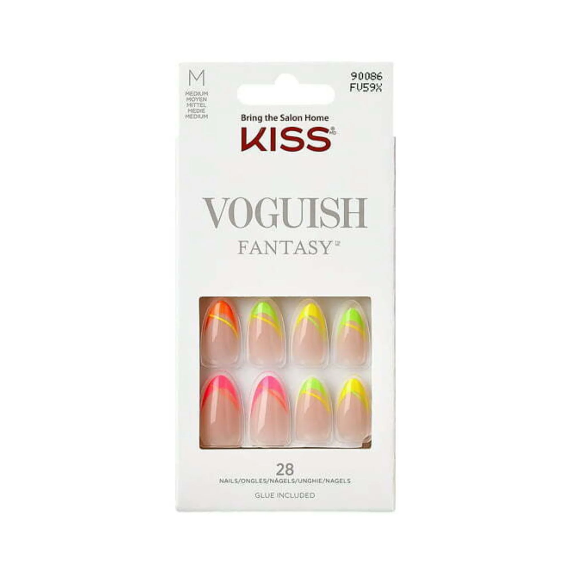 Kiss Voguish Fantasy 28 Medium 90086 – Beauty Outlet