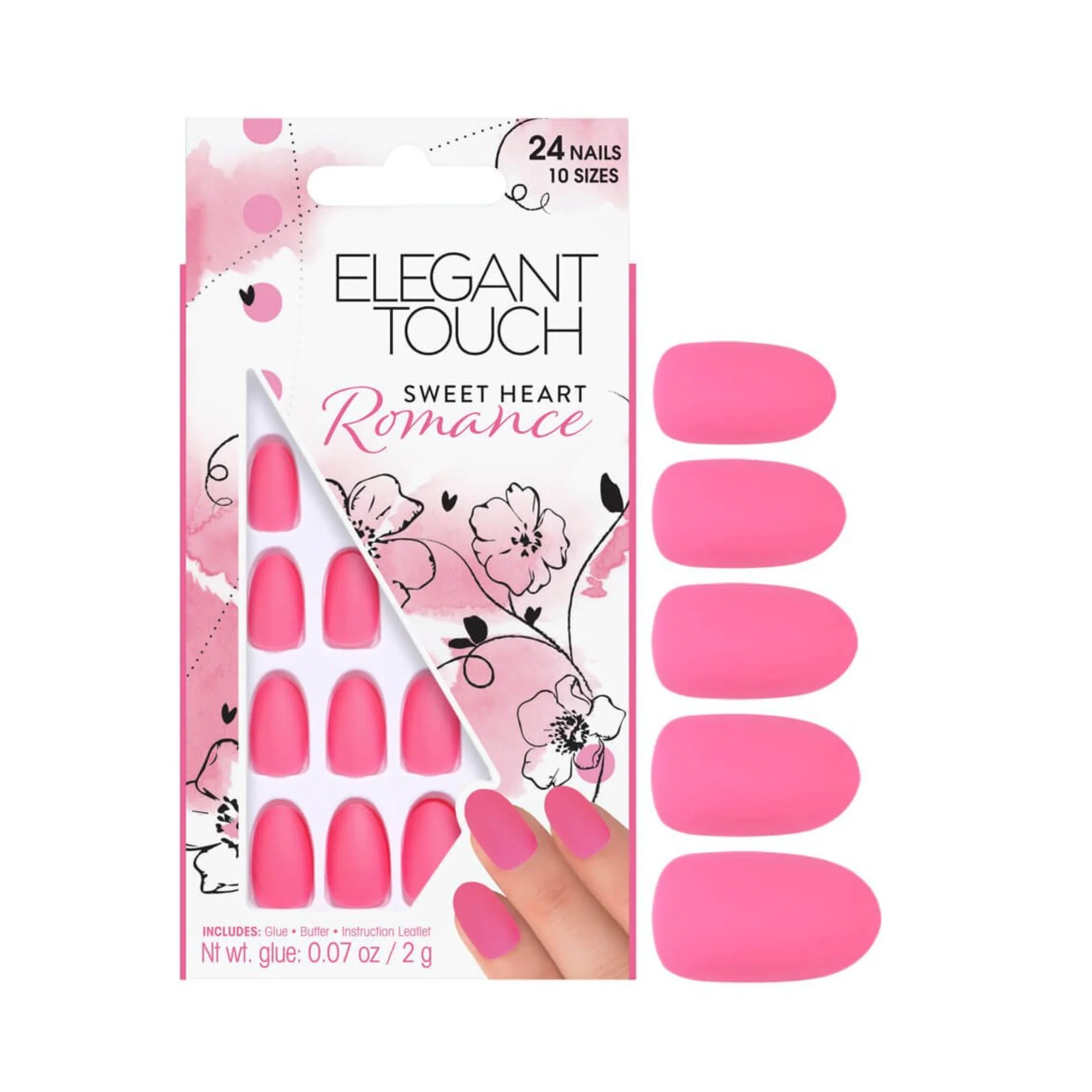 Elegant Touch Romance Collection Nails Sweet Heart – Beauty Outlet