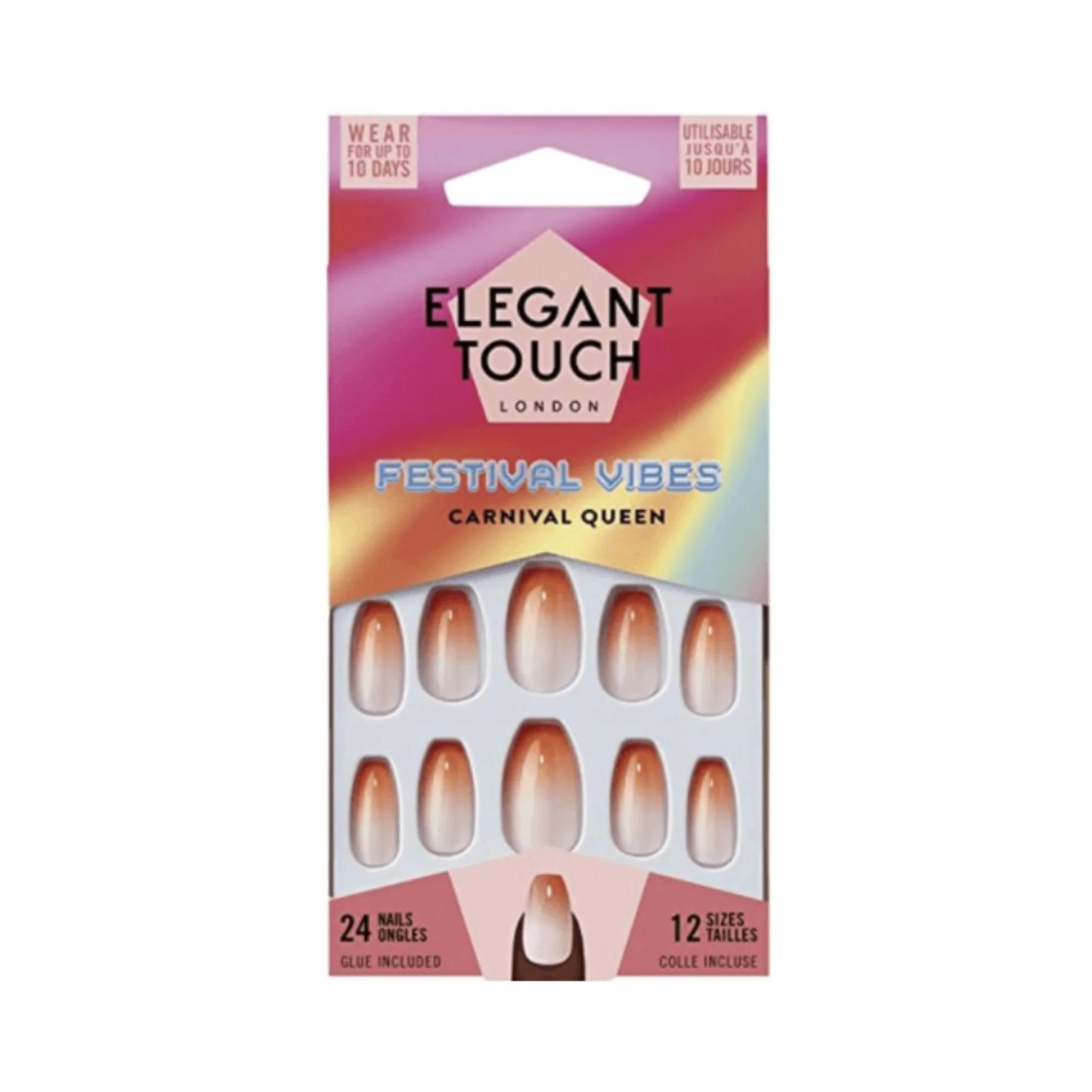 Elegant Touch False Nails Festival VIbes Carnival Queen – Beauty Outlet