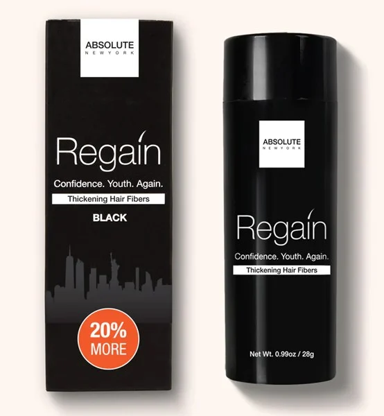 Absolute Regain Thickening Large Hair Fibers - #AHF23 - Black - 0.99oz