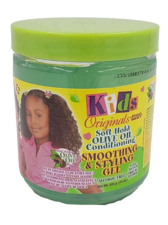 Africa's Best Kids Originals Soft Hold Olive Oil Styling Gel - 15oz