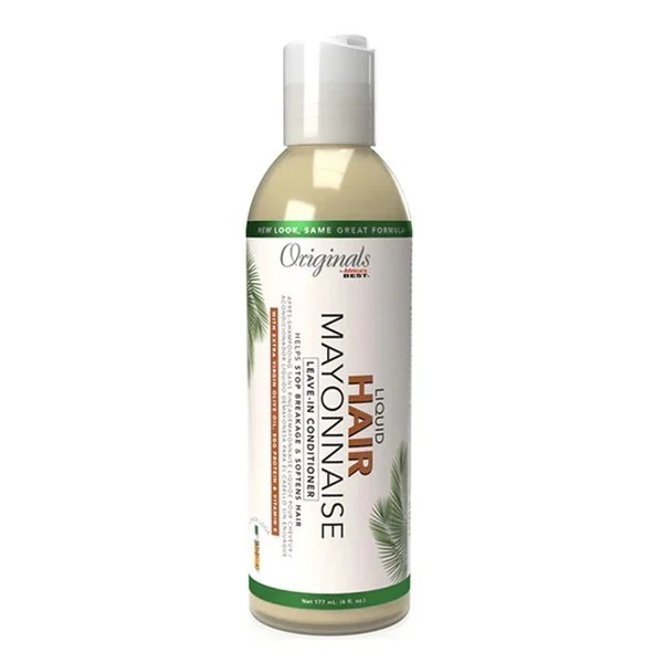 Africa's Best Originals Leave-In Liquid Hair Mayonnaise - 6oz
