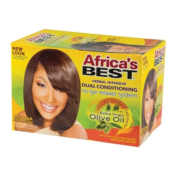 Africa's Best No-Lye Relaxer Kit - Regular