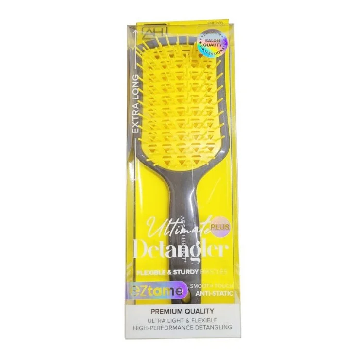Absolute Hot Ultimate Plus Detangler Bristles # HBDT10Y (Yellow)