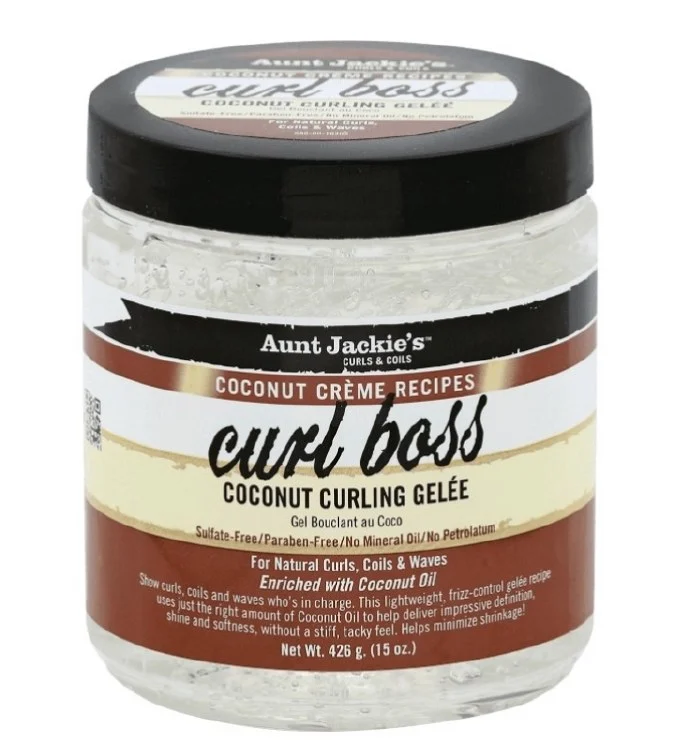 Aunt Jackie's Curl Boss Coconut Curling Gelee - 15oz