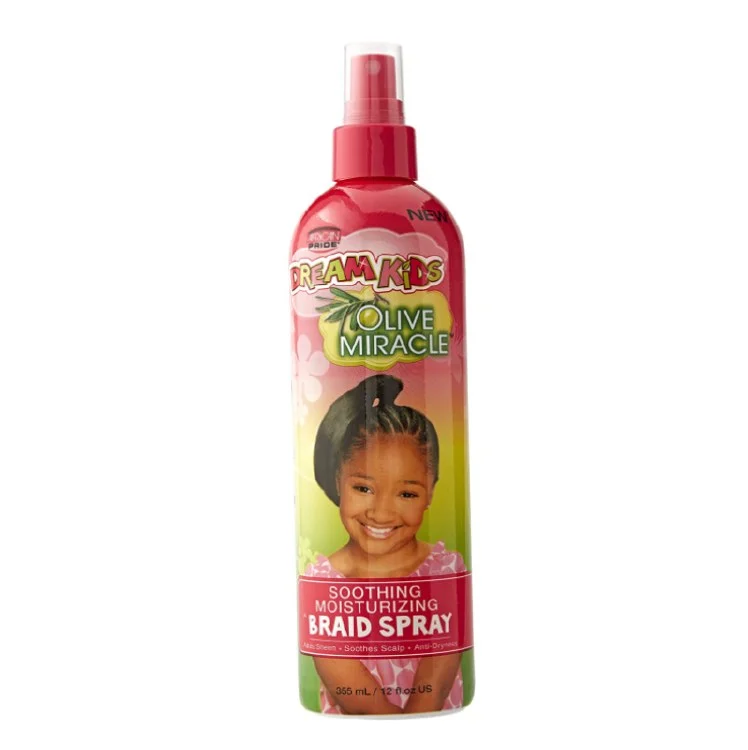 African Pride Dream Kids Olive Miracle Braid Spray 12oz