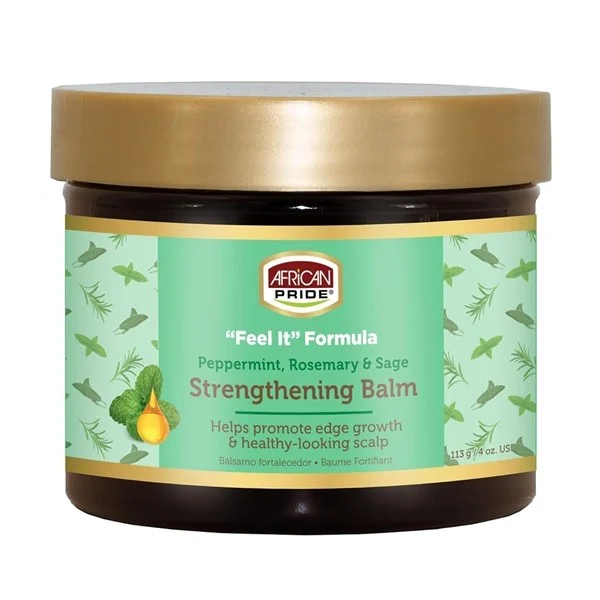 African Pride Feel It Formula Hair Strengthening Balm 4oz