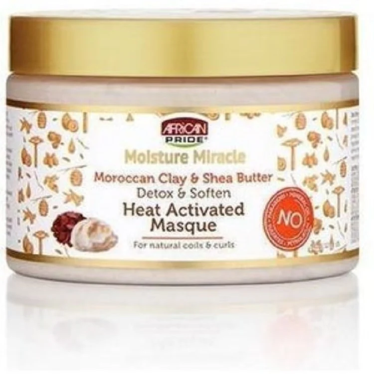 African Pride Moisture Miracle Heat Activated Masque 12oz