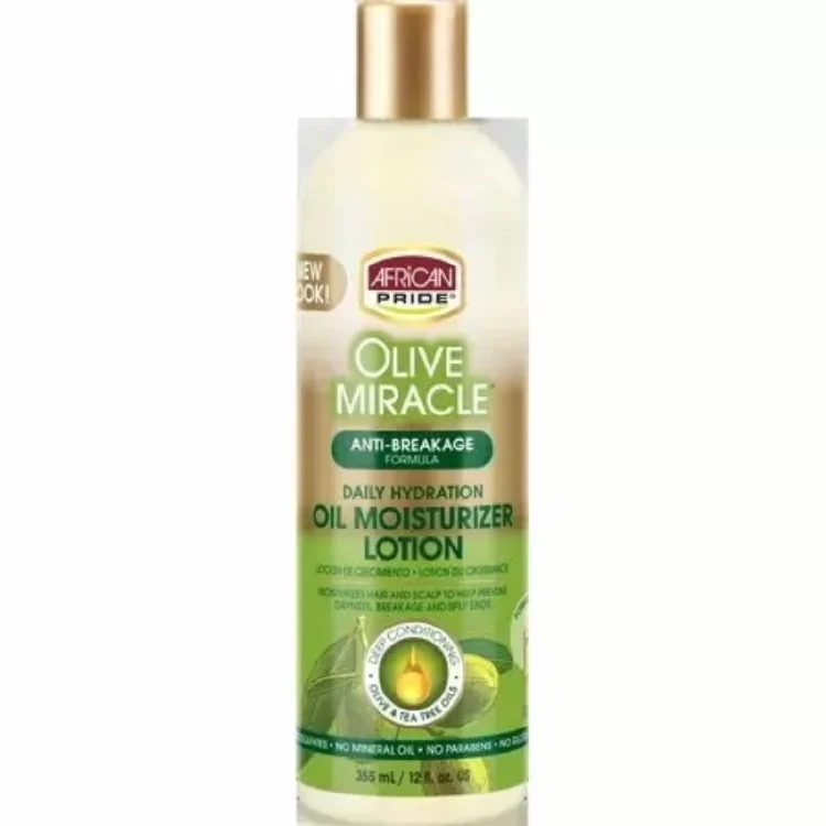 African Pride Olive Miracle Anti-Breakage Formula Maximum Strengthening 12oz