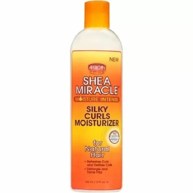 African Pride Shea Miracle Moisture Intense Silky Curls Moisturizer 12oz
