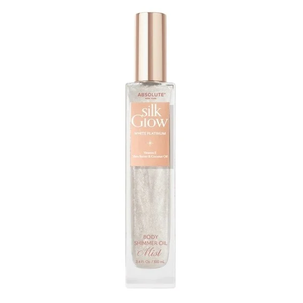 Absolute Silk Glow Body Oil Mist #SBGS01 - White Platinum