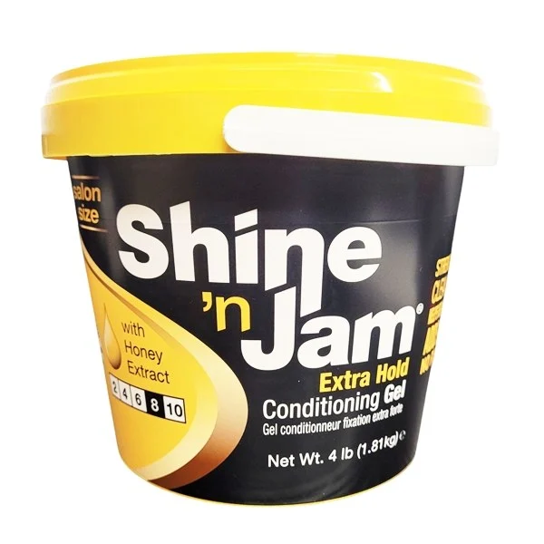 Ampro Shine 'n Jam Conditioning Gel - Extra Hold - 4lb