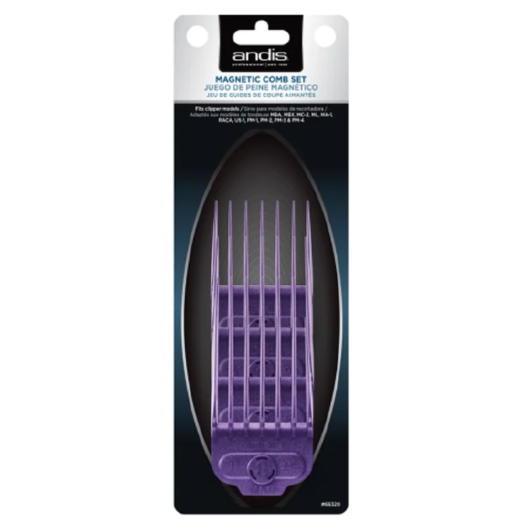 Andis Nano-Silver Magnetic Large Guard 4 Piece Set #66320