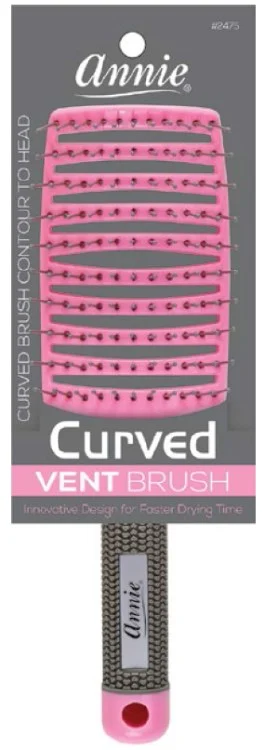 Curved Vent Brush Nylon Ball Tipped Bristles #2475